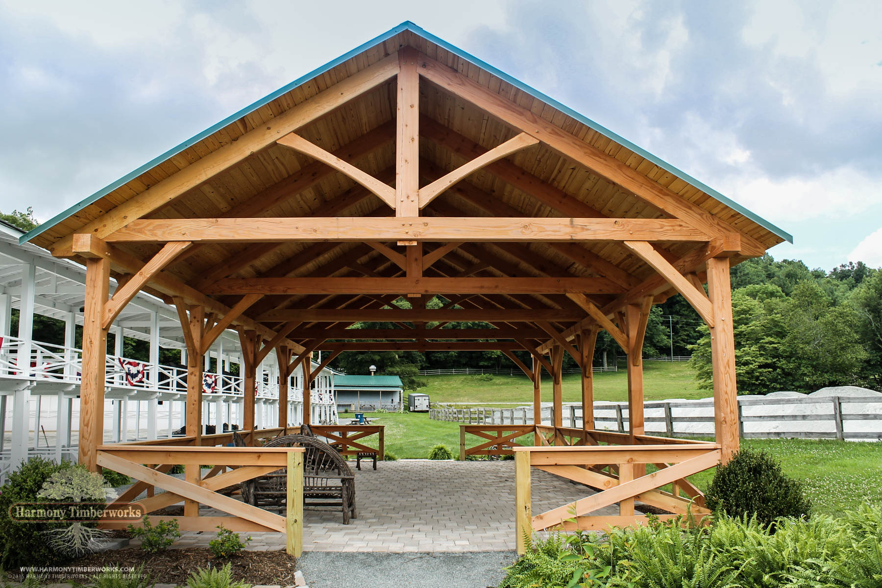 Timber frame Pavilion